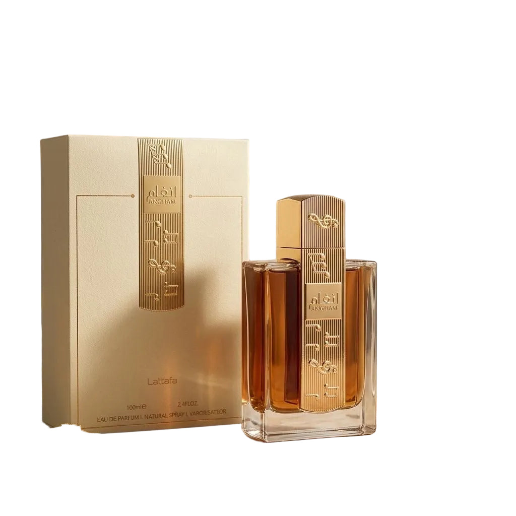 Lattafa Angham, parfum best-seller international longue durée, Moyen-Orient, Arabie, Dubaï